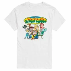 Licensed Character Men's The Wild Thornberrys Tee White -Licensed Character Shop unnamed file 36749