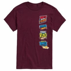 Licensed Character Men's Hot Wheels Badges Tee Red -Licensed Character Shop unnamed file 36778