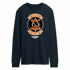 Licensed Character Men's Top Gun Maverick Coyote Long Sleeve Tee Navy