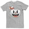 Licensed Character Men's The Cuphead Show Big Smiling Face Video Game Tee -Licensed Character Shop unnamed file 36829