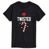 Licensed Character Men's Candy Cane Twisted Tee Blue -Licensed Character Shop unnamed file 36842