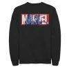 Licensed Character Men's Marvel Classic Logo Black Panther Fill Sweatshirt -Licensed Character Shop unnamed file 3685