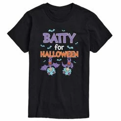 Licensed Character Men's Dr. Seuss Batty For Halloween Tee Black -Licensed Character Shop unnamed file 36858