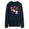Licensed Character Men's Peanuts Kanji AAUGH Long Sleeve Tee Navy -Licensed Character Shop unnamed file 36878