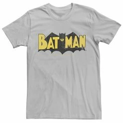Licensed Character Men's Batman Force Of Good Tee Silver -Licensed Character Shop unnamed file 36958