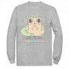 Licensed Character Men's Star Wars Cute Cartoon Jabba The Hutt Tee Athletic Heather -Licensed Character Shop unnamed file 36979