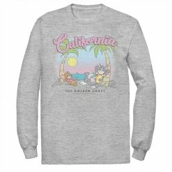 Licensed Character Men's Tom & Jerry California Golden Coast Tee White