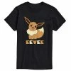 Licensed Character Men's Pokemon Eevee Tee Black -Licensed Character Shop unnamed file 3700