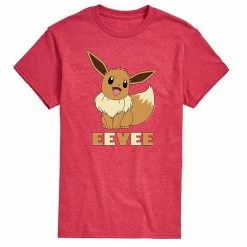 Licensed Character Men's Pokemon Eevee Tee Black -Licensed Character Shop unnamed file 3703
