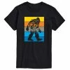 Licensed Character Men's Retro Sasquatch Mountain Tee Black -Licensed Character Shop unnamed file 37049