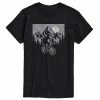 Licensed Character Men's Mountain Biker Scene Tee Black -Licensed Character Shop unnamed file 37089
