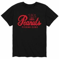 Licensed Character Men's Peanuts Pitching Clinic Tee Navy -Licensed Character Shop unnamed file 37111