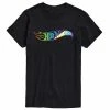 Licensed Character Men's Hot Wheels Pride Wheels Tee Black -Licensed Character Shop unnamed file 37116