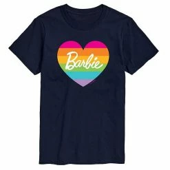 Licensed Character Men's Barbie Pride Rainbow Tee Navy -Licensed Character Shop unnamed file 37121