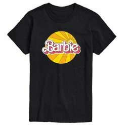 Licensed Character Men's Barbie Sunburst Logo Tee Navy -Licensed Character Shop unnamed file 37123