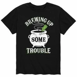 Licensed Character Men's Brewing Up Some Trouble Tee Black