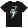 Licensed Character Men's Classic Monsters Lightening Tee Black -Licensed Character Shop unnamed file 37245