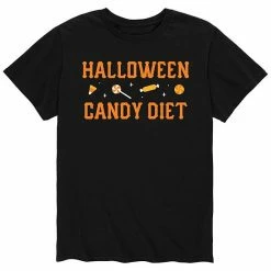Licensed Character Men's Halloween Candy Diet Tee Blue -Licensed Character Shop unnamed file 37249