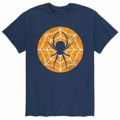 Licensed Character Men's Spider Web Circle Tee Black -Licensed Character Shop unnamed file 37258