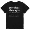 Licensed Character Men's Physical Therapist Definition Tee Black -Licensed Character Shop unnamed file 37275