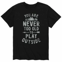 Licensed Character Men's You Are Never Too Old Tee Blue