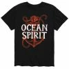 Licensed Character Men's Ocean Spirit Anchor Tee Blue -Licensed Character Shop unnamed file 37296