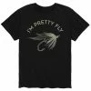 Licensed Character Men's Im Pretty Fly Tee Black -Licensed Character Shop unnamed file 37305