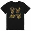 Licensed Character Men's Camo Animals Tee Blue -Licensed Character Shop unnamed file 37308
