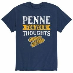 Licensed Character Men's "Penne For Your Thoughts" Tee Black -Licensed Character Shop unnamed file 37316