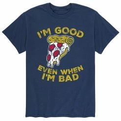 Licensed Character Men's Im Good Even When Im Bad Tee Blue -Licensed Character Shop unnamed file 37321