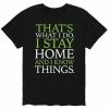 Licensed Character Men's Thats What I Do Tee Black -Licensed Character Shop unnamed file 37332