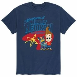 Licensed Character Men's Jimmy Neutron Group Logo Tee Blue -Licensed Character Shop unnamed file 37354