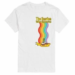 Licensed Character The Beatles Yellow Submarine Rainbow Tee Black -Licensed Character Shop unnamed file 37373