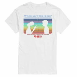 Licensed Character Men's ET Where Are You From Tee White -Licensed Character Shop unnamed file 37376