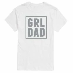 Licensed Character Men's GRL DAD Tee White -Licensed Character Shop unnamed file 37382