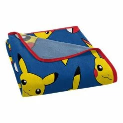 Licensed Character Pokémon Lightning Type Micro Raschel Throw Blanket