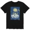 Licensed Character Men's The Big Lebowski Dude We Trust Tee Black -Licensed Character Shop unnamed file 37410