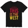 Licensed Character Men's This Is The West Tee White -Licensed Character Shop unnamed file 37413