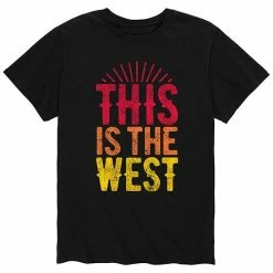 Licensed Character Men's This Is The West Tee White -Licensed Character Shop unnamed file 37415