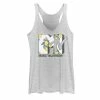 Licensed Character Juniors' MTV Logo Lemon Style Tank Top Purple Heather -Licensed Character Shop unnamed file 37425