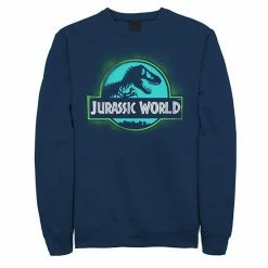 Licensed Character Men's Jurassic World Two Logo Graffiti Spray Paint Sweatshirt Charcoal Heather -Licensed Character Shop unnamed file 37448