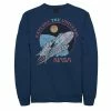 Licensed Character Men's NASA Explore The Universe Circle Portrait Sweatshirt Navy -Licensed Character Shop unnamed file 37450