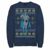 Licensed Character Men's DC Comics Batman Power Stance Christmas Sweater Style Sweatshirt Navy -Licensed Character Shop unnamed file 37456