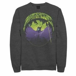 Licensed Character Men's Disney Sleeping Beauty Silouhette Maleficent Rock Theme Sweatshirt Navy -Licensed Character Shop unnamed file 37464