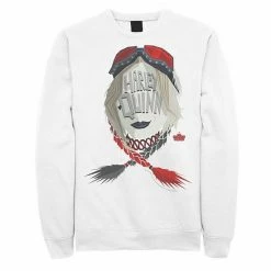 Licensed Character Men's The Suicide Squad Big Harley Logo Sweatshirt Black