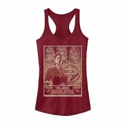 Licensed Character Juniors' Marvel Loki Judge Renslayer Poster Tank Top Scarlet -Licensed Character Shop unnamed file 37537