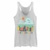 Licensed Character Disney / Pixar's Luca Juniors' Portorosso Seascape Tank Top White Heather