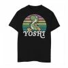 Licensed Character Boys 8-20 Nintendo Super Mario Yoshi Retro Graphic Tee Black