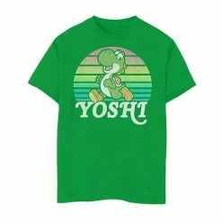 Licensed Character Boys 8-20 Nintendo Super Mario Yoshi Retro Graphic Tee Black -Licensed Character Shop unnamed file 37569