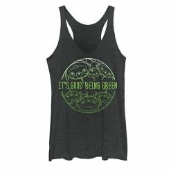 Licensed Character Juniors' Disney/Pixar Toy Story Being Green Tank Top Black Heather 7 Licensed Character Juniors' Disney/Pixar Toy Story Being Green Tank Top Black Heather -Licensed Character Shop unnamed file 37613
